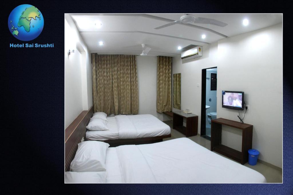 Sai Srushti Hotell Shirdi Rom bilde