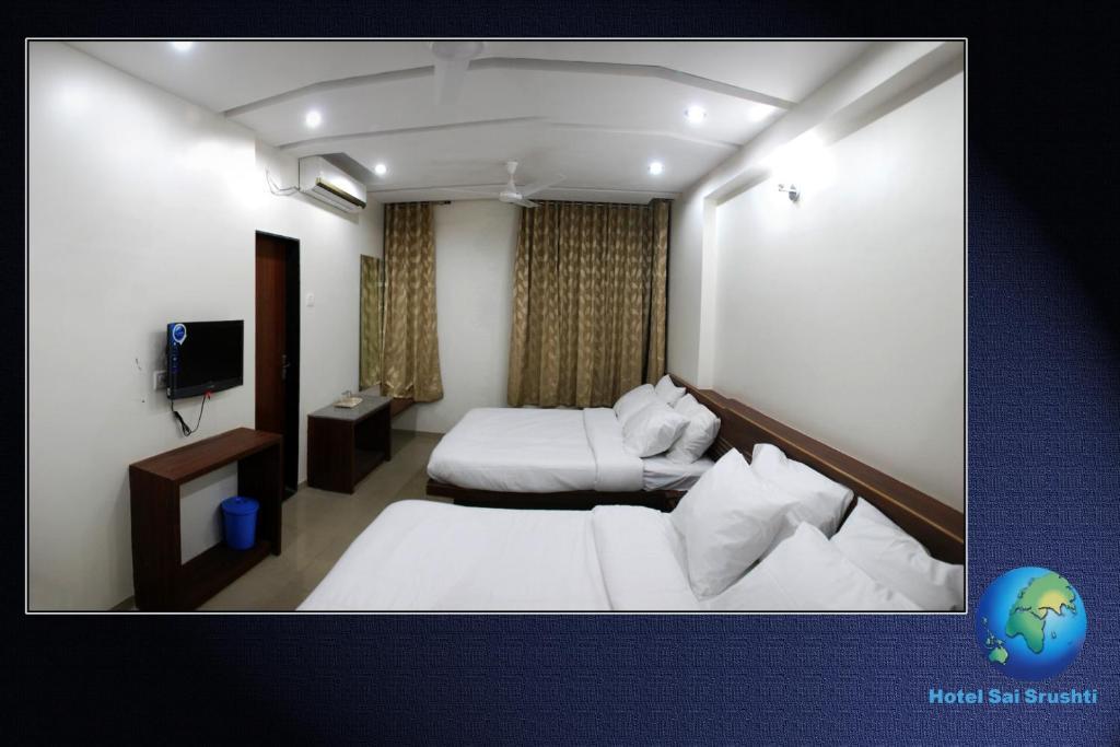 Sai Srushti Hotell Shirdi Rom bilde