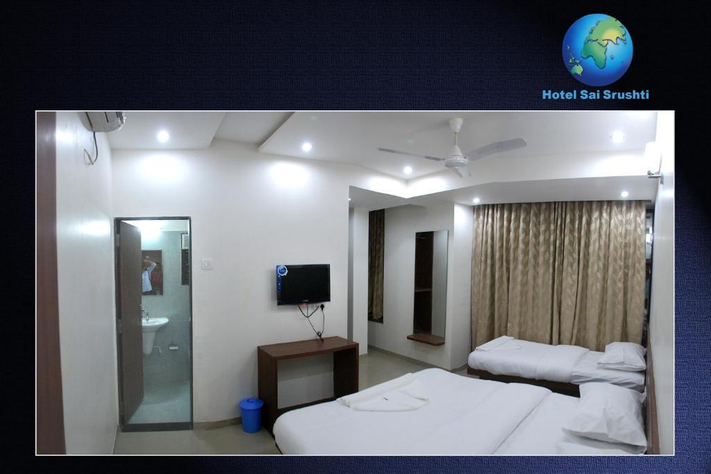 Sai Srushti Hotell Shirdi Rom bilde